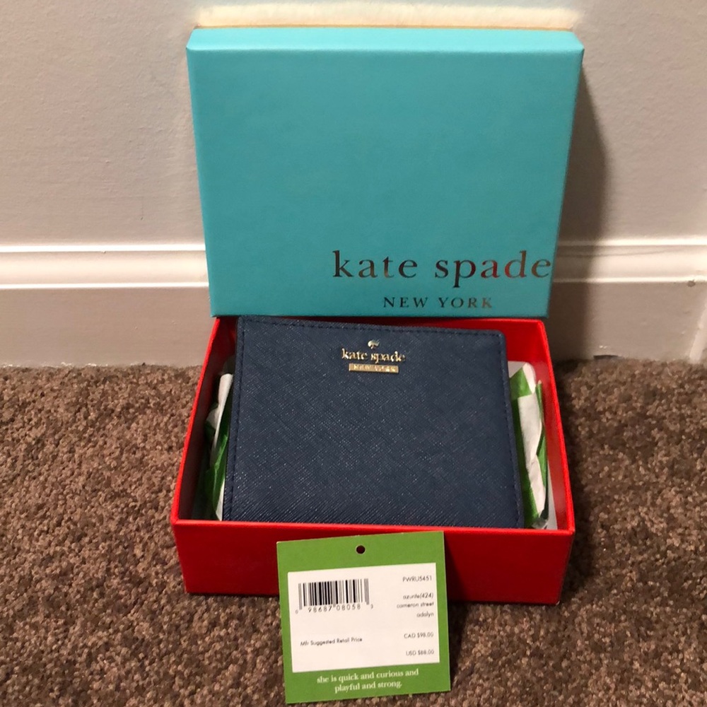 NWT, Kate Spade, Adalyn, Cameron Street, Azurite